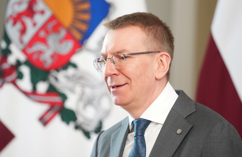 Ką Trumpo tarifai reikš Latvijai? Latvijos prezidentas Rinkēvičas atsako