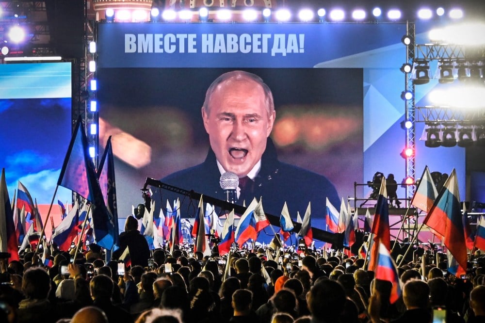 JAV taikos planas Rusijos ir Ukrainos karo dovanoms Putino Krymas