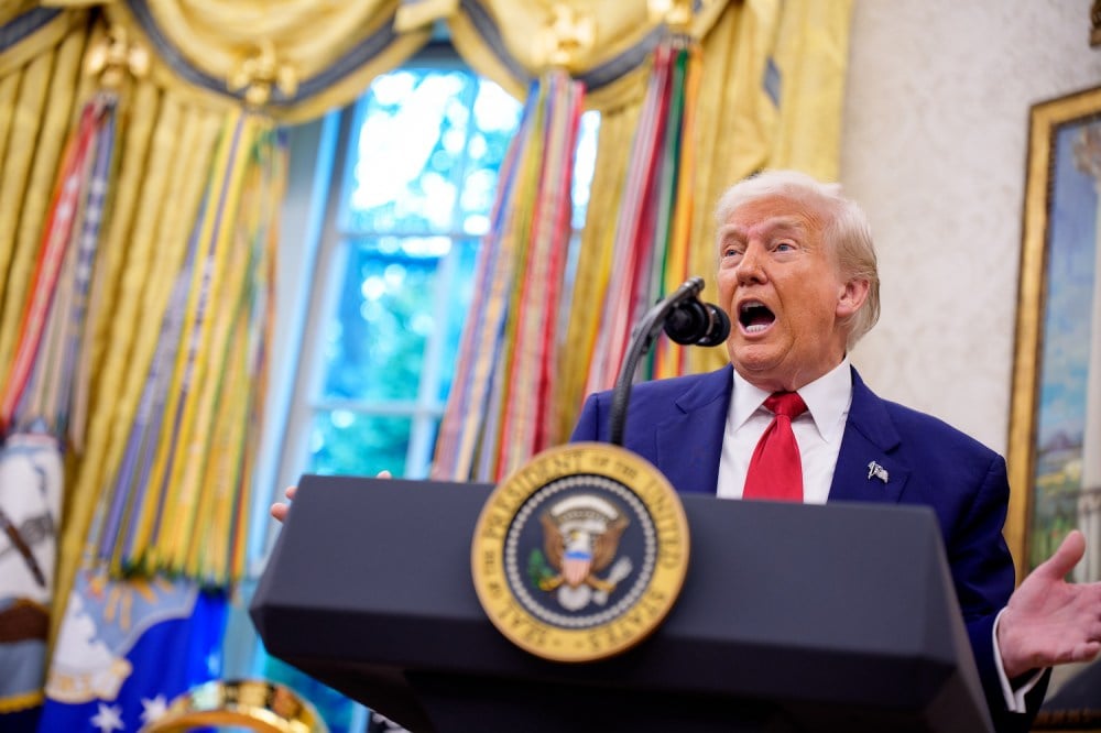 Trumpas sulaiko naujas Rusijos sankcijas
