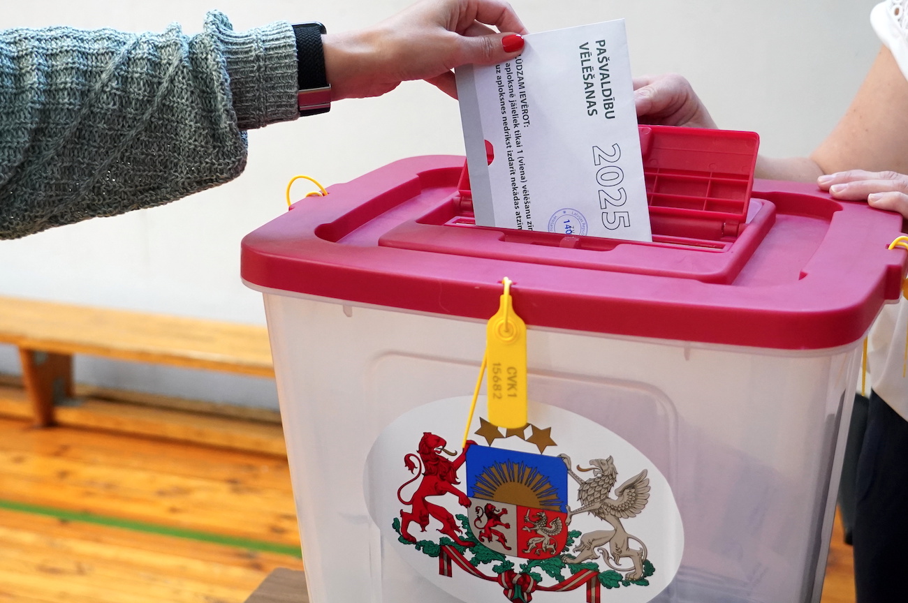 Latvijoje vykstantys savivaldybių rinkimai