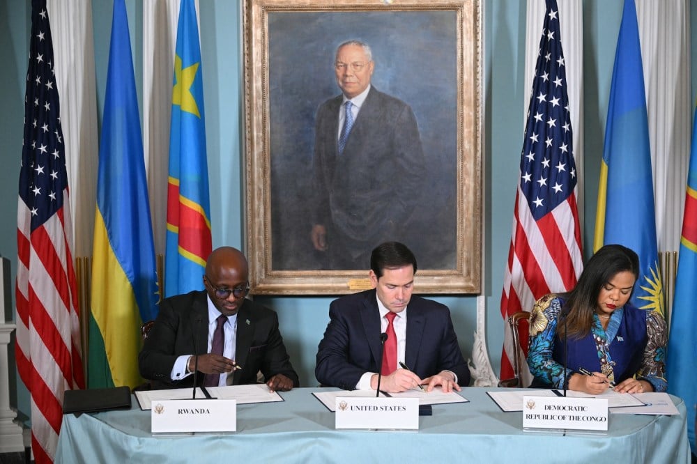 Ruanda, Kongo ženklo taikos susitarimas, pasibaigęs 30 metų karo