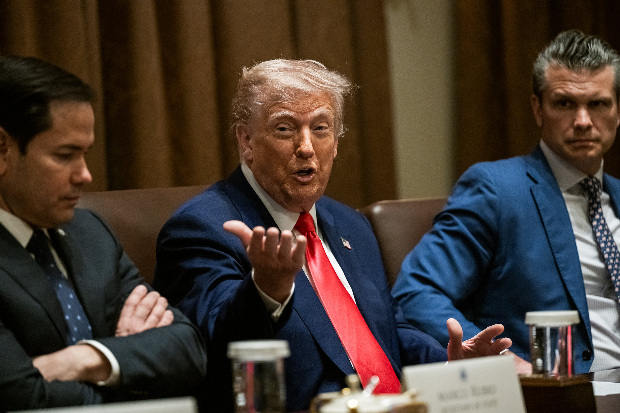 Trumpas nori pamatyti tikrą Irano ir Izraelio konflikto pabaigą