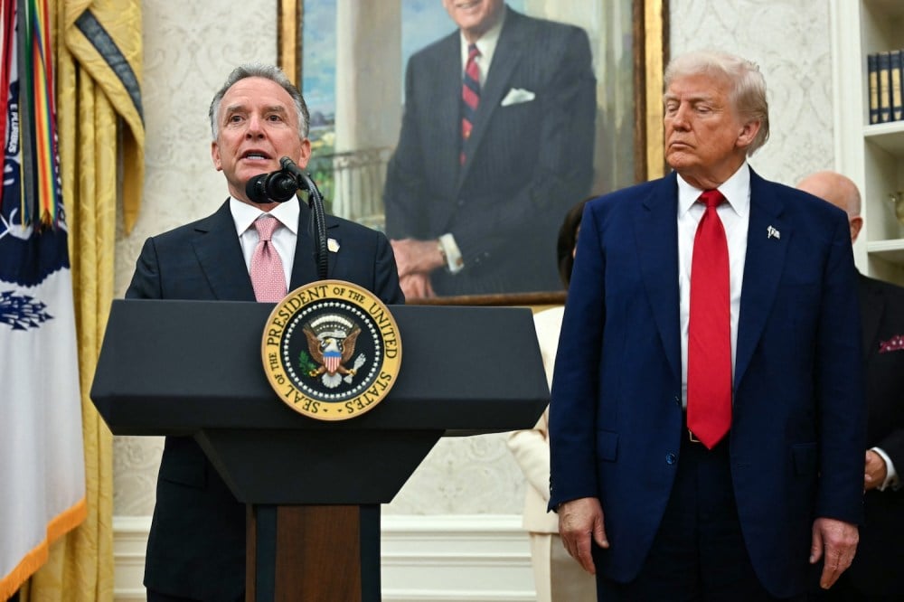 Trumpo nekantrumas už nepavykusį taikos kūrimo Viduriniuose Rytuose ir Ukrainoje