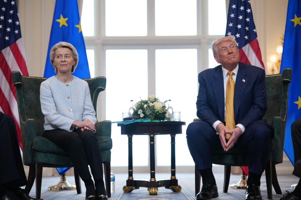 D.Trumpo prekybos susitarimas su Europa jau yra neišspręsta