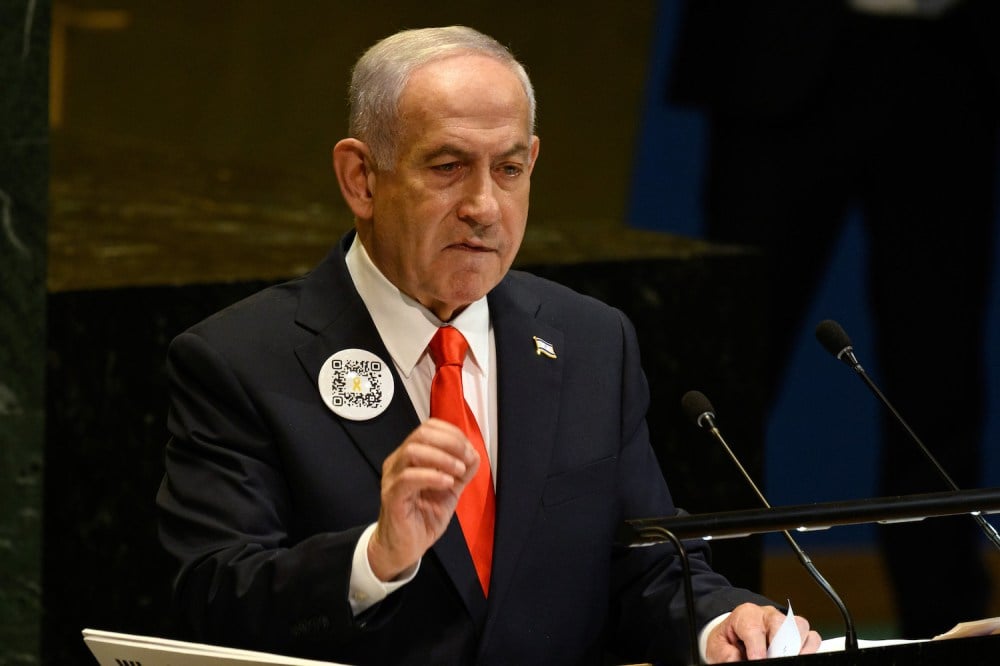Netanyahu JT kalbą užgožė postūmis Palestinos valstybingumui