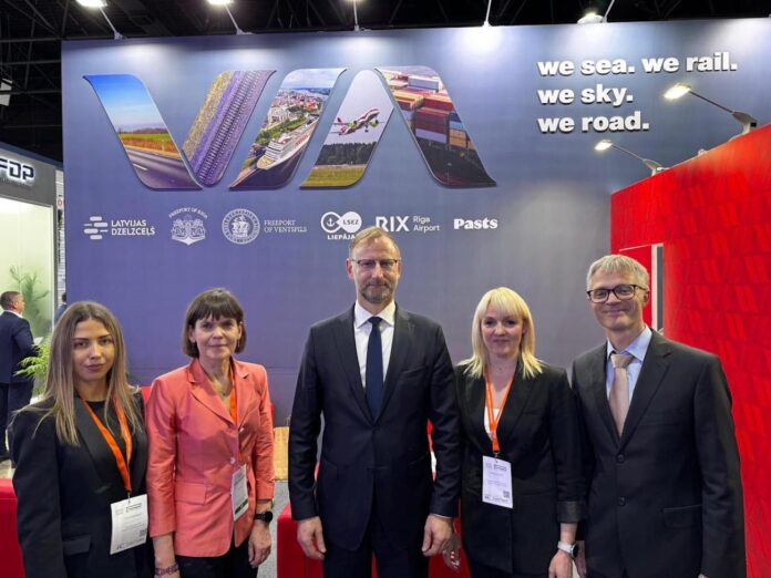 Latvija demonstruoja savo uostus ir logistikos galimybes „Translogistica Kazachstan 2025“
