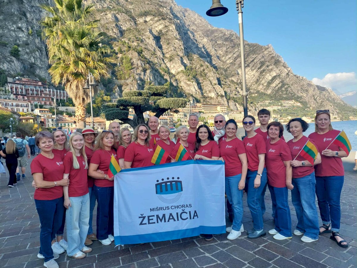 Telšių kultūros centro choras „Žemaičiai“ sugrįžo iš saulėtosios Italijos