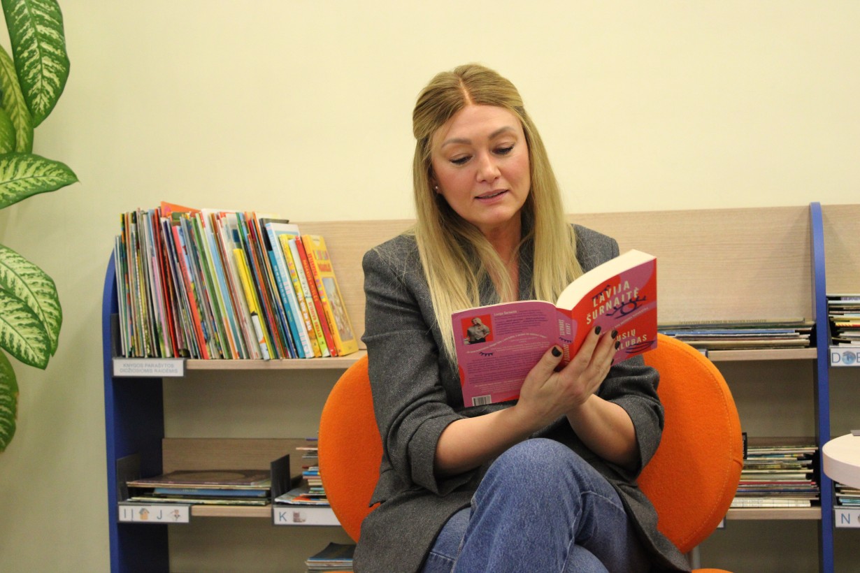 „Suaugusių moterų klubas“ – atviras susitikimas su autore Lavija Šurnaite