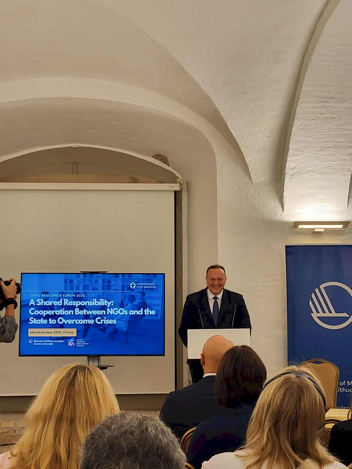 Pilietinio atsparumo forume buvo aptartas NVO ir valstybės bendradarbiavimas krizių metu