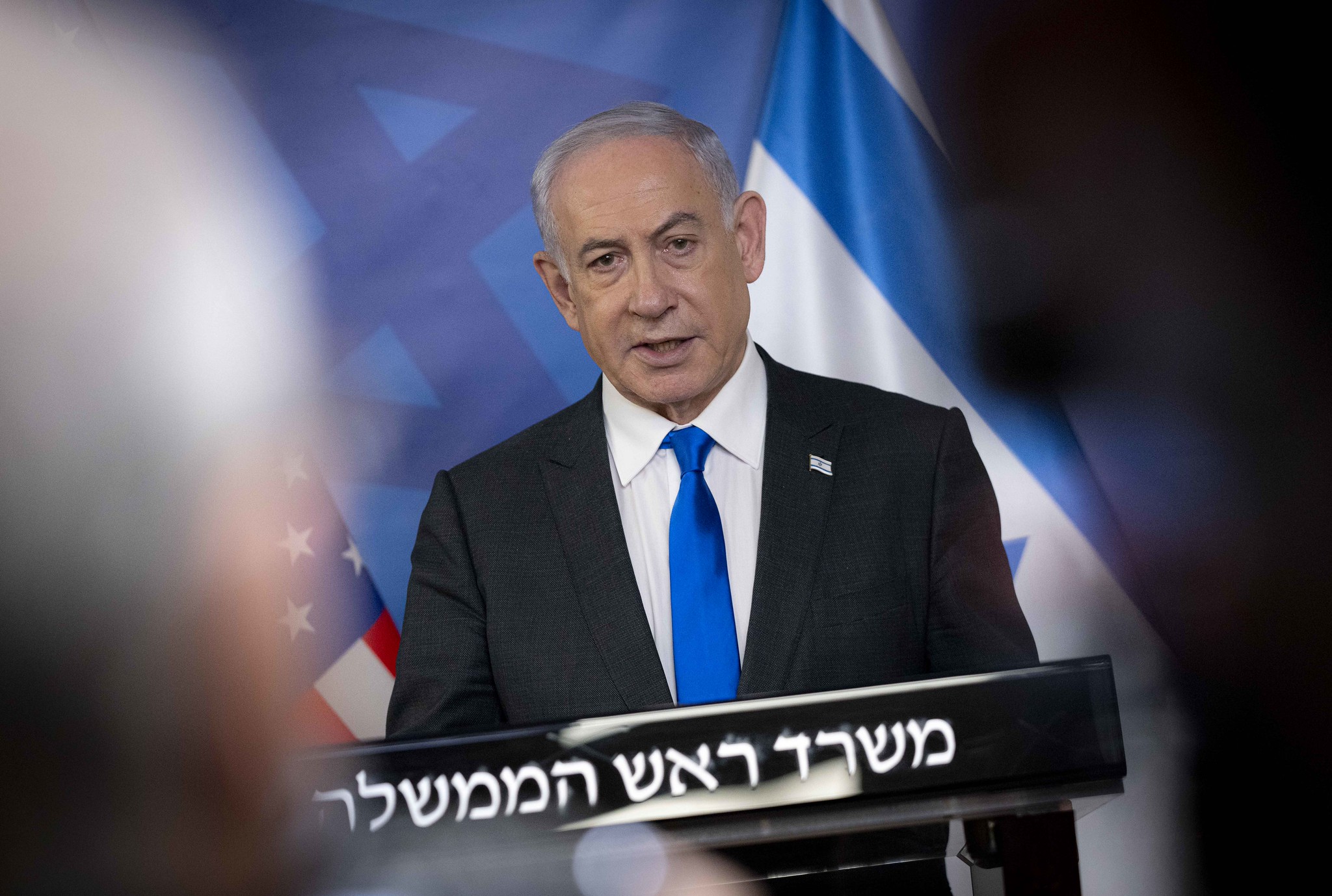 Trumpas ragina Izraelio prezidentą nutraukti Netanyahu korupcijos teismą