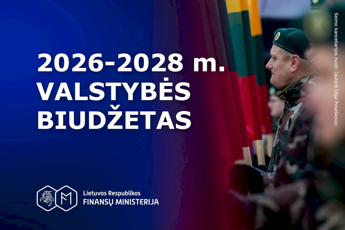 Seimas patvirtino 2026-2028 m. valstybės biudžetą