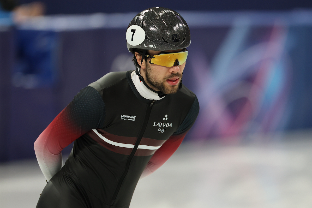 Olimpinėse trumpojo treko varžybose bronzą iškovojo latvis Krūzbergs