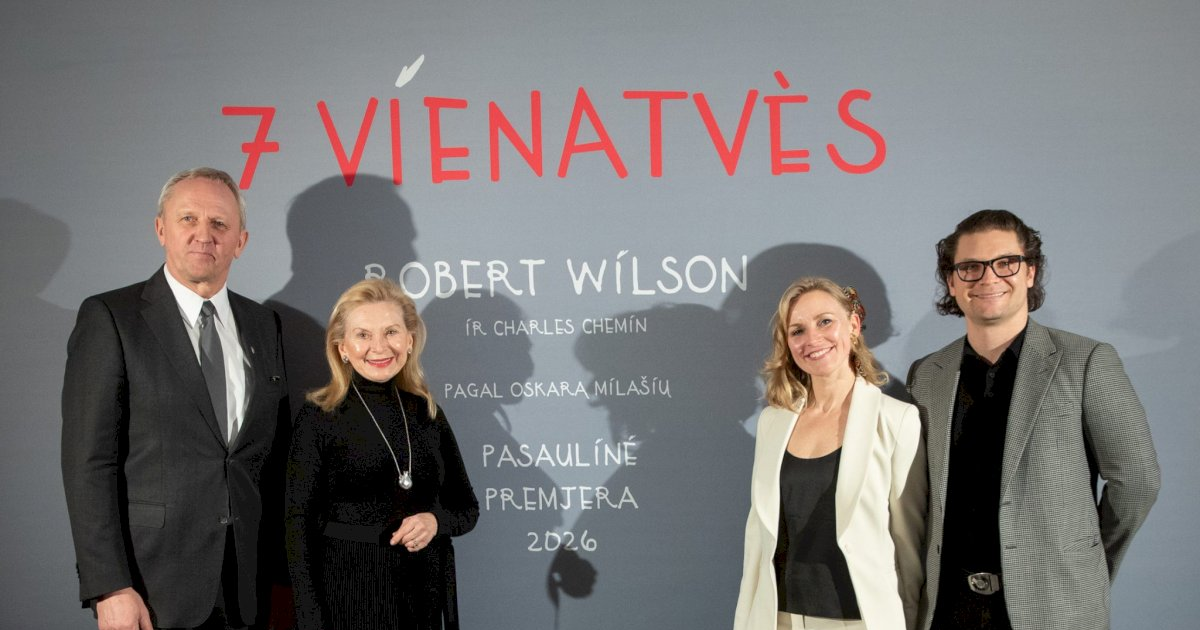Į pasaulinę Roberto Wilsono premjerą „Septynios vienatvės“ rinkosi žinomi žmonės ir svečiai iš užsienio