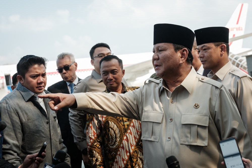 Indonezijos Prabowo siūlo derėtis su Iranu